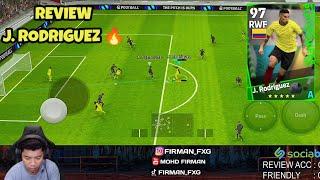 REVIEW J. RODRIGUEZ! EX REAL MADRID BERSAMA C.R! POWER CUI! EFOOTBALL 2024 MOBILE