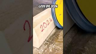 Good Bye 2024…#shorts #woodworking #2024 #2024shorts