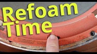 How to Repair and Refoam a Speaker Surround