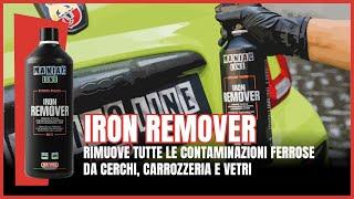 IRON REMOVER - Rimuove tutte le contaminazioni ferrose da cerchi, carrozzeria e vetri | ManiacLine