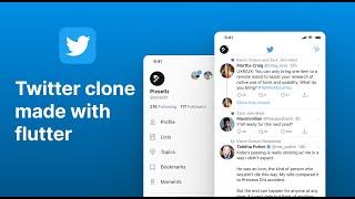 Twitter clone using flutter | part 1
