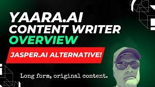 Yaara.ai AI Writer Overview. Is Yaara.ai the Jasper.ai alternative you've been looking for?