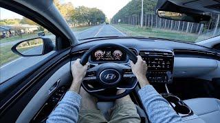 2024 Hyundai Tucson Hybrid Limited: POV Drive, Impressions and ASMR