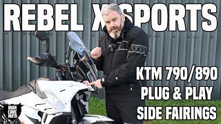 Rebel X Sports KTM 790/890 Fairing - Install & Review