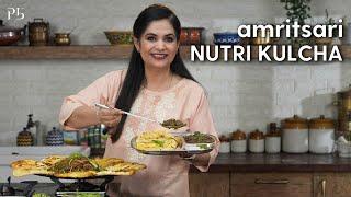 Amritsari Nutri Kulcha I Street Food I न तंदूर न यीस्ट तवे पर  कुलचा I Pankaj Bhadouria