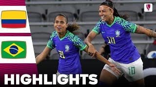 Brazil vs Colombia | Highlights | Concacaf W Gold Cup Women's 24-02-2024