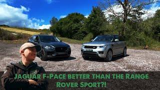SHOULD YOU BUY AN F-PACE INSTEAD OF A RANGE ROVER SPORT?! (2017 Jaguar F-Pace, test drive & review)