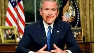 George W. Bush quartz effect