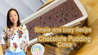 “SIMPLE AND EASY” CHOCOLATE PUDDING CAKE @BAKEWITHYAPI