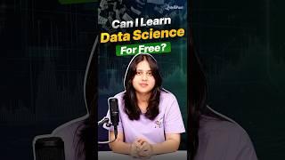 Can I Learn Data Science for Free? | Free Data Science Courses For Beginners | Intellipaat #Shorts