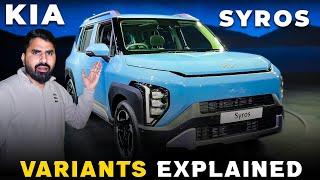 Kia Syros All Variants and Colours Explained | Petrol and Diesel options | Mini Defender of Kia