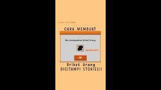 CARA MEMBUAT BRIKET ARANG DI CITAMPI STORIES + BONUS CARA YANG MUDAH