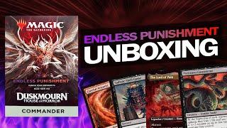 Duskmourn Endless Punishment Unboxing - Commander Deck Magic The Gathering 2024