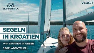 Segeltörn Kroatien - Vlog 1 | Ab Pula (Marina Veruda) | Charteryacht "Stella" Dufour 412 GL