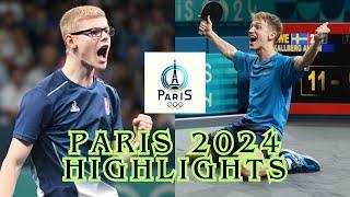 Anton Kallberg vs Felix Lebrun Paris2024 highlights #paris2024 #felixlebrun #tabletennis #pingpong