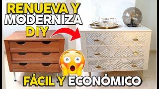 COMO RENOVAR UN MUEBLE ANTIGUO