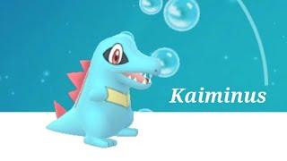 Kaiminus évolution Crocrodil évolution Aligatueur Pokémon Go