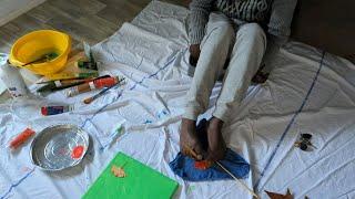 Abdoulaye Seydi L'artiste Peintre en 2023  #handicapable