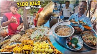 Delhi Wale Chole Kulche with a Twist  Desi Ghee Pizza Kulcha, Khaas Amrika Dhaba Indian Street Food