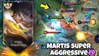 24 KILL!! MARTIS PERFECT & SUPER AGGRESSIVE GAMEPLAY!! ( BEST BUILD 2024 ) MLBB