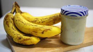 How to make real banana milk recipe! a recipe that anyone can easily follow!