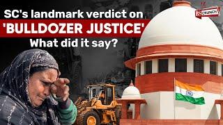 BS Crunch: SC's landmark verdict on 'Bulldozer Justice'  What did it say? | Supreme court judgement