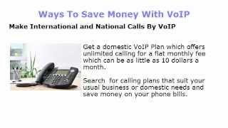 How To Save Money With VoIP