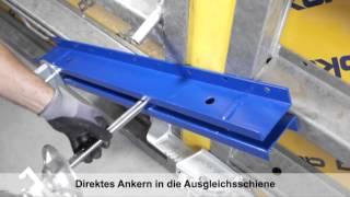 Rahmenschalung Framax Xlife - Längenanpassung durch Ausgleich - Monotec Ankersystem [DE]