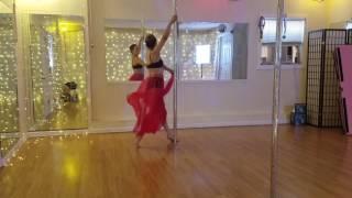 Pole Dance Ballerina with skirt with Jacqueline Valdez