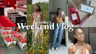 Fruit Picking + Shopping + More! | Awilky's Weekend Vlog!