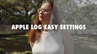 How To EASILY Film In Apple Log With The iPhone 15 Pro