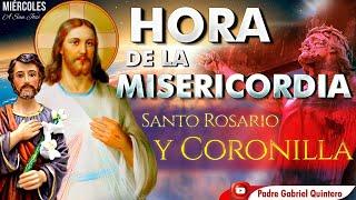 🩸 CORONILLA DE LA DIVINA MISERICORDIA hoy miércoles 31 de julio HORA DELA MISERICORDIA Santo Rosario