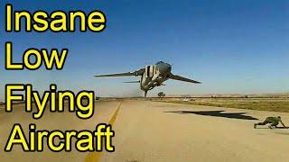 Insane Low Flying Aircraft | Low Passes | Low Flying Jets | Crazy Military Pilots