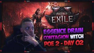 [PATH OF EXILE 2] – ESSENCE DRAIN & CONTAGION WITCH – POE 2 EARLY ACCESS – DAY 02!