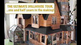 The ULTIMATE DOLLHOUSE Tour! The GARFIELD DOLLHOUSE, one and a Half Years in the Making!