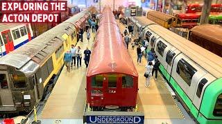 Exploring the London Transport Museum Depot