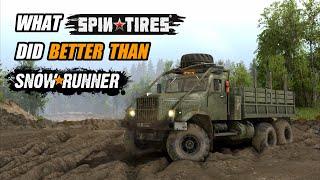12 Things that Spintires did better than Snowrunner