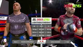 Горилла ММА Серия-26: Fight Riot - Максим Котельников (Россия) - Ильяс Ханов (Россия) - Хайлайт