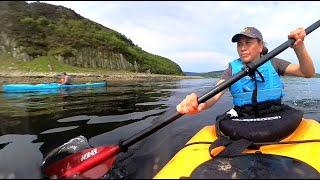 Scotland Sea Kayaking - Isle of Arran - seal, lighthouses, ferries, caves, scenery - Lomo visit