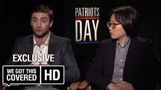 Exclusive Interview: Jimmy O. Yang and Themo Melikidze Talk Patriots Day [HD]