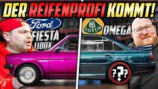 GRÖßENWAHN bei der FELGENWAHL! - Lotus Omega & Ford Fiesta 1100X - Wir VERMESSEN & RECHNEN!