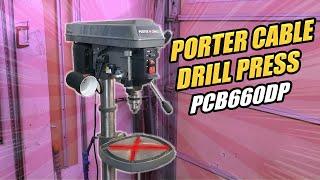 A Quick Overview of the Porter Cable 15' 12 Speed Drill Press (PCB660DP)