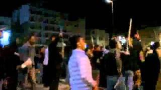 Dahra - Tripoli, Demonstrators toke Government building and main street 3/3