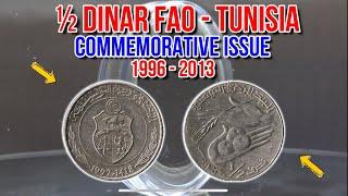 Tunisian Coin ½ Dinar FAO Commemorative issue - Price update