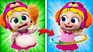 Don't Overeat Song - Health Safety Songs for Children + More Funny Kids Songs And Nursery Rhymes