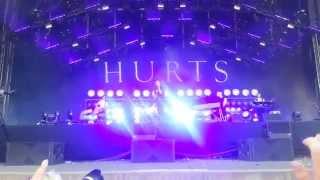 HURTS - SILVER LINING --- Pori Jazz Finland (July 18th 2014)