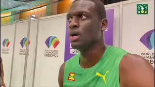 Kirani James run 45 29 seconds in the first round of the Men's 400m Dash