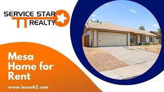 Mesa Homes for Rent 4BR/2BA by Mesa AZ Property Management | Service Star Realty