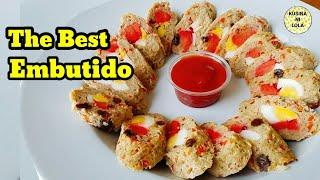 The Best Embutido Recipe | How to Make Embutido | PORK EMBUTIDO | Steamed Filipino Meatloaf