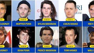 Celebrity Fathers And Their Sons At The Same Age